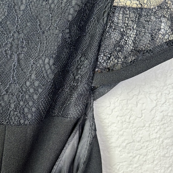 Adriana Papell Blace Lace Cocktail Dress Size 6 - Picture 7 of 11